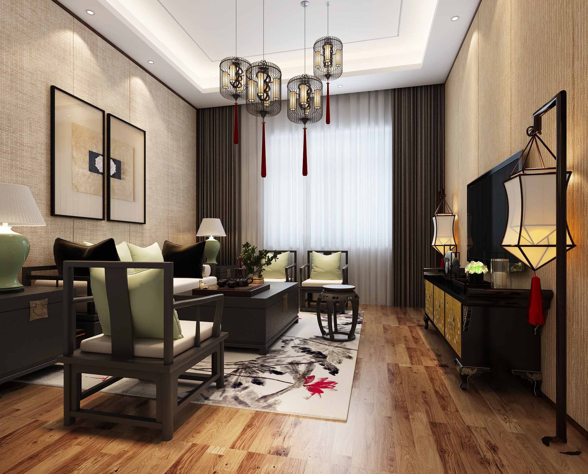 茶館裝修設(shè)計效果圖