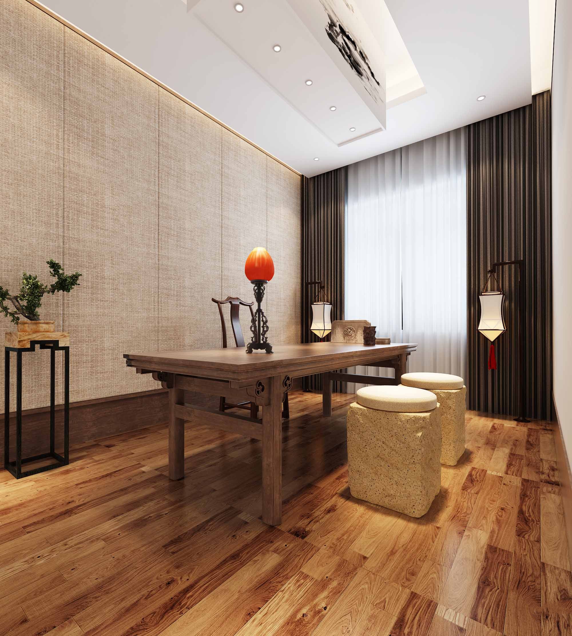 茶館裝修設(shè)計效果圖