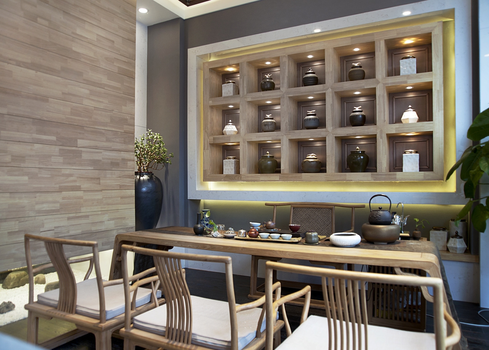 茶室裝修實景圖片