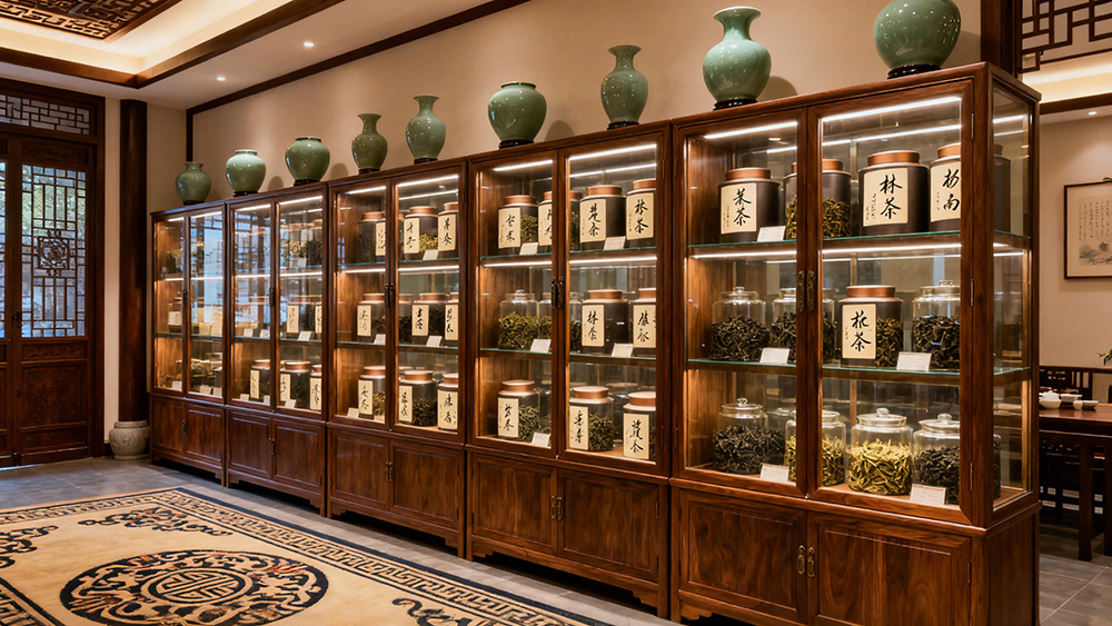茶葉展示柜