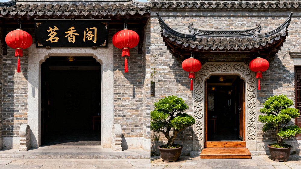 茶樓氣口大小對比圖